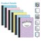 Better Office Products Composition Notebook, Wide Ruled, 80 Sheets, One Subject, 9.75in. x 7.5in. Asst'd Pastel Colors, 6PK 25266 - alternate 2